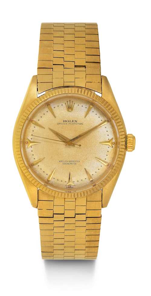 Rolex, frühe und sehr seltene "Oyster Perpetual", ca. 1956.