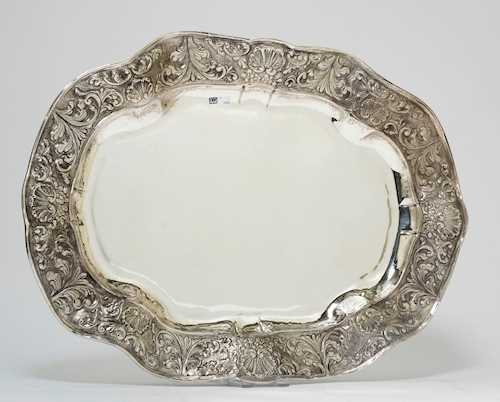 LARGE SILVER PLATTER