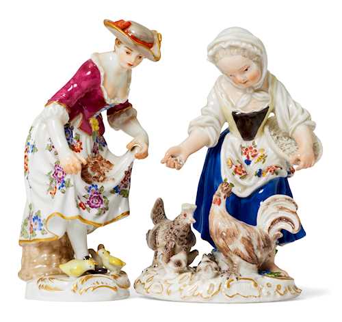 LOT VON ZWEI FIGUREN