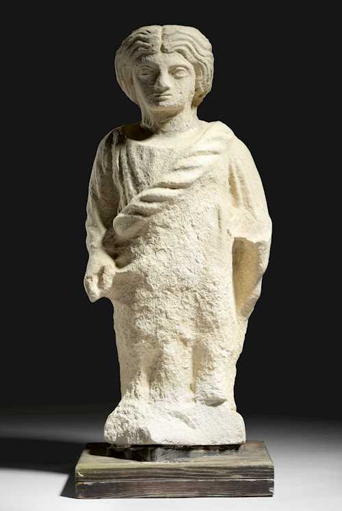 MALE VOTIVE SCULPTURE