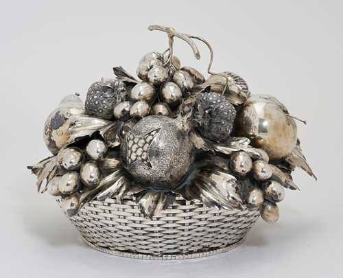 "NATURALISTIC" LIDDED BASKET