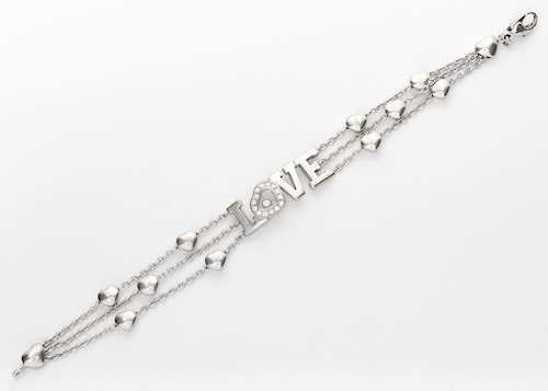 DIAMOND AND GOLD BRACELET, CHOPARD.