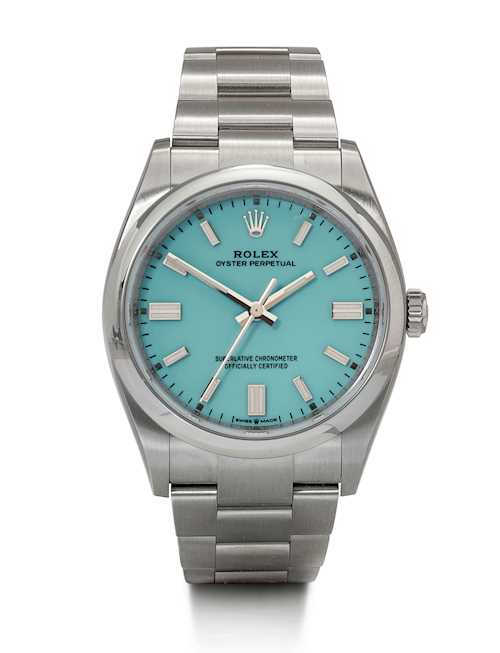 Rolex, very desirable and exceptionally well-preserved Oyster wristwatch, 2022.