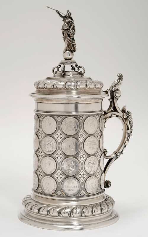 IMPRESSIVE "COIN" TANKARD