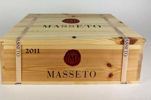 3 Fl. Toscana Tenuta dell'Ornellaia "Masseto" 0.75 L OHK 2011