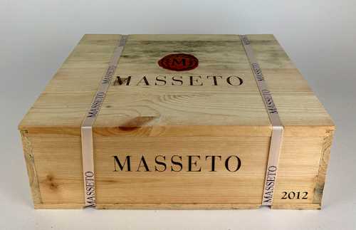 3 Fl. Toscana Tenuta dell'Ornellaia "Masseto" 0.75 L OHK 2012