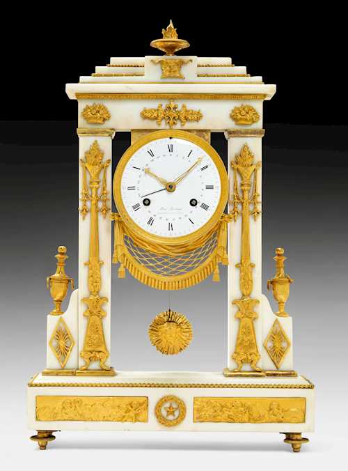 PORTICO CLOCK WITH DATE