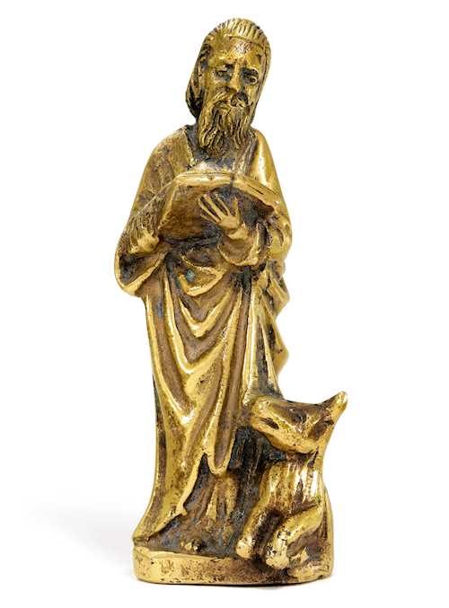 STATUETTE DES EVANGELISTEN LUKAS