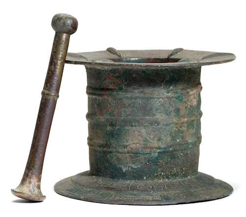 MORTAR WITH PESTLE