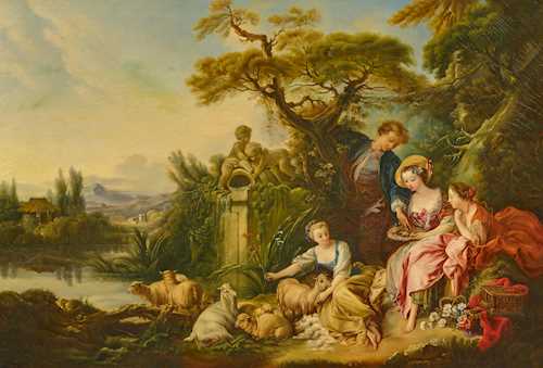 FRANÇOIS BOUCHER, 20th-century copy.