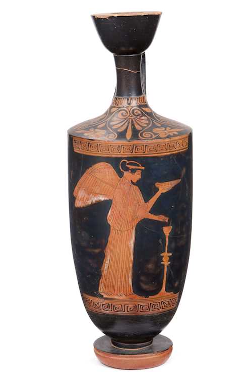 RED-FIGURED LEKYTHOS