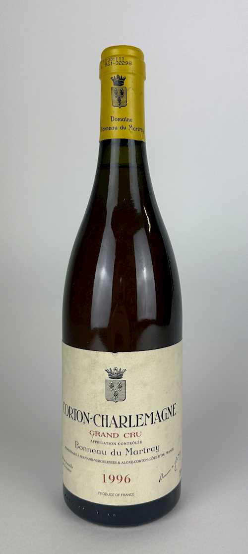 1 bt Corton-Charlemagne Bonneau du Martray Grand Cru 0.75 L 1996