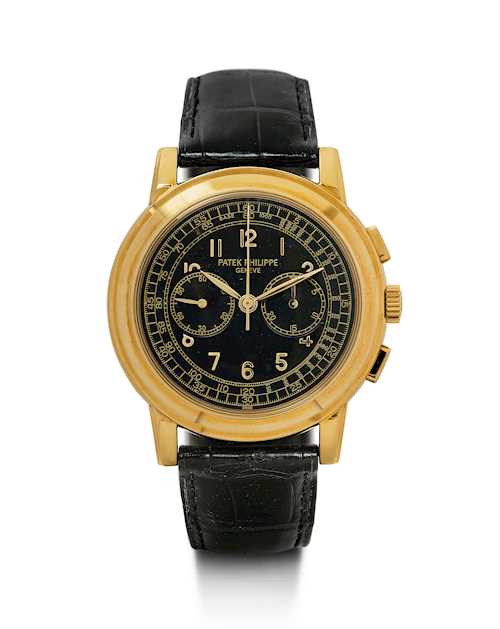 Patek Philippe, seltener Chronograph in nahezu ungetragenem Zustand, 2000.