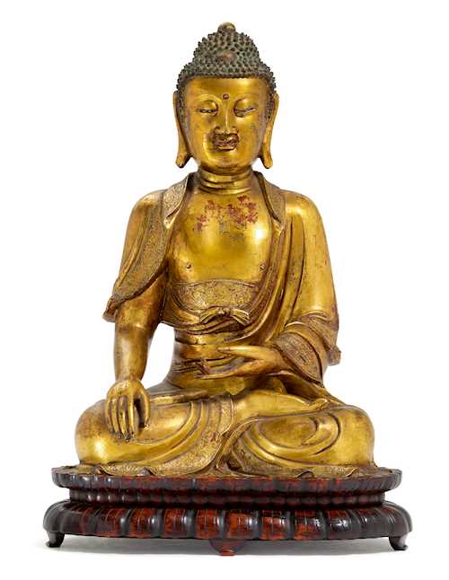 SITZENDER BUDDHA.