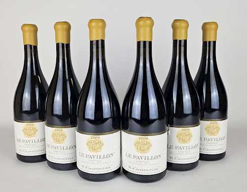 6 bts: Ermitage Chapoutier Pavillon OWC 0.75 L 2009