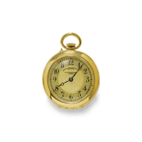 GOLD-ANHÄNGERUHR, PATEK PHILIPPE, um 1910.