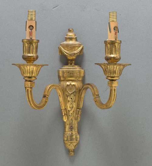 A PAIR OF SCONCES