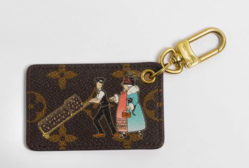 Louis Vuitton. Porte-clefs " groom ". Dans sa boite.