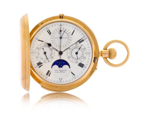 Grand complication clearance pocket watch