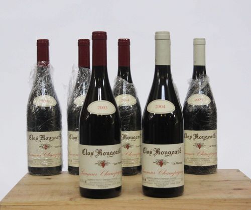 3 bts Val de Loire Saumur-Champigny Clos Rougeard Le Bourg 0.75L 2004