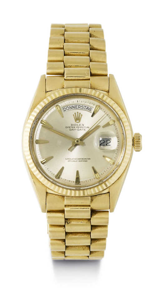 Rolex day date hot sale gold 2018