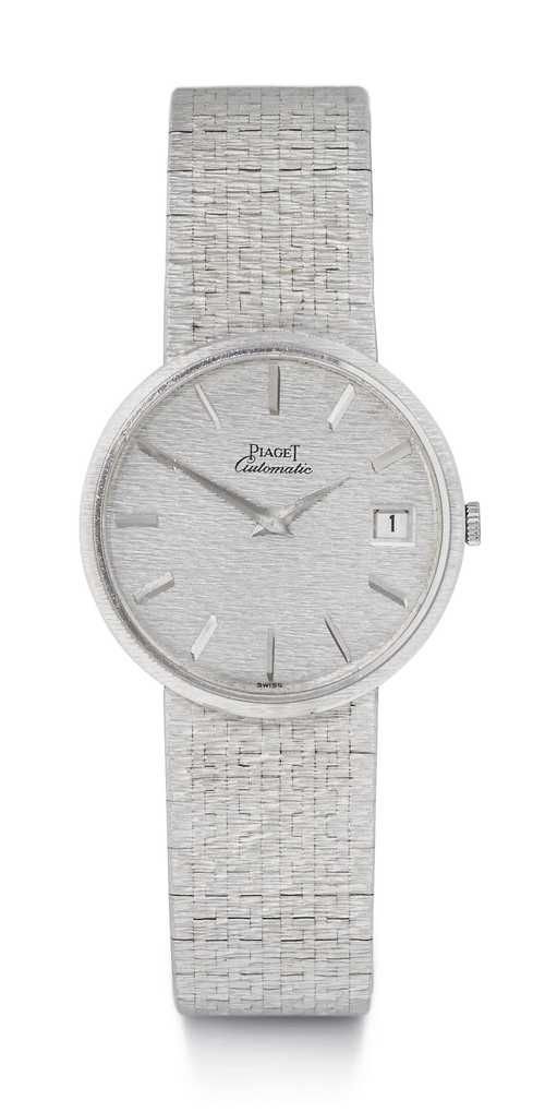 Piaget Gentleman s watch 1974. White gold 750