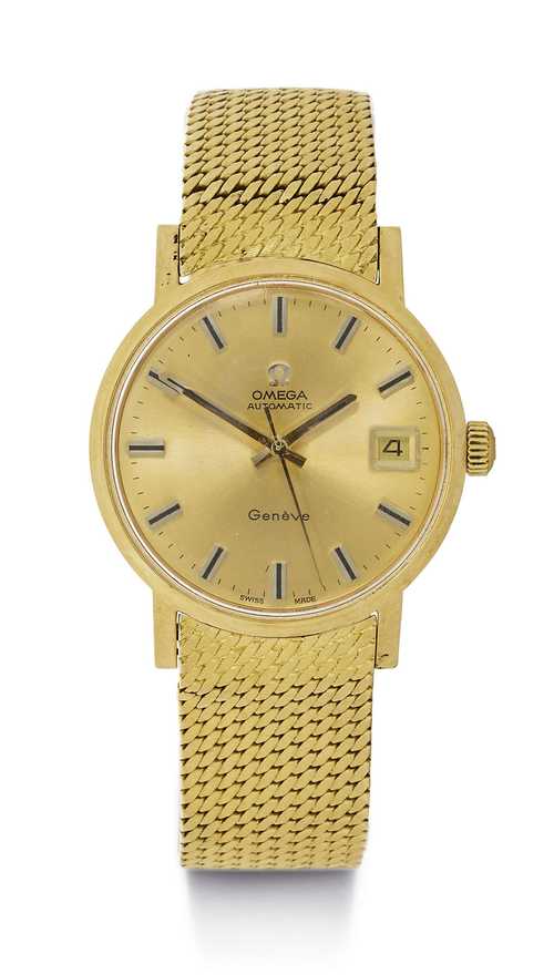 Omega geneve vintage discount gold