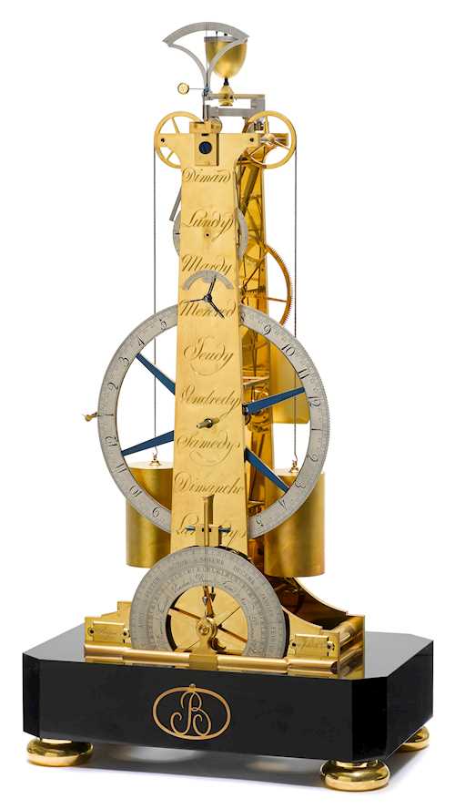 FAITHFUL REPRODUCTION OF A PENDULUM CLOCK