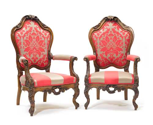 PAIR OF FAUTEUILS