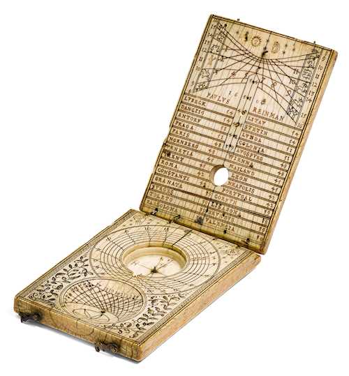 FOLDABLE AND PORTABLE SUN DIAL