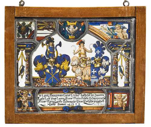 ALLIANCE COAT-OF-ARMS PANEL DULLIKER-SCHWYTZER/SCHUMACHER