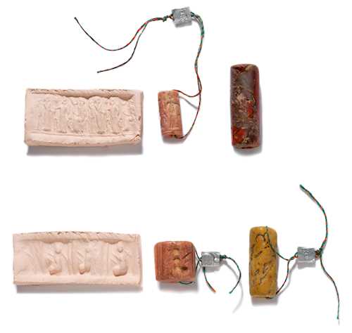 LOT COMPRISING FOUR CYLINDER SEALS