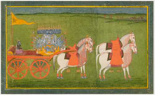 SMALL VISHVARUPA MINIATURE.