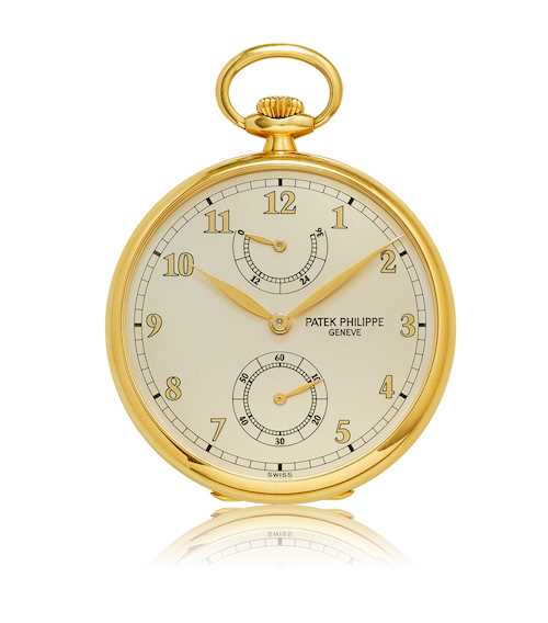 Patek Philippe, elegant dress watch with power reserve indicator, 2000.