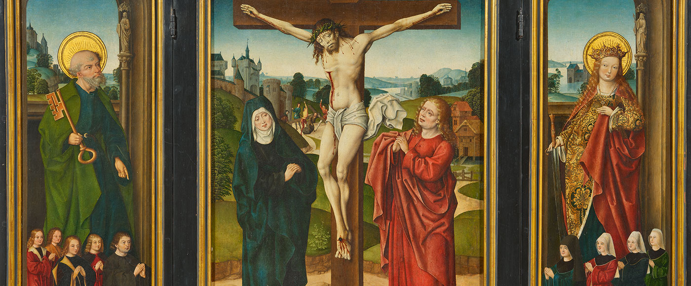 Jan Baegert dit Maître de Cappenberg, Retable de la Crucifixion