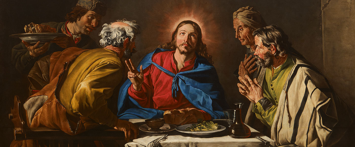 Matthias Stomer, The supper at Emmaus